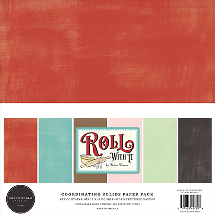 Carta Bella Roll With It Solids Kit