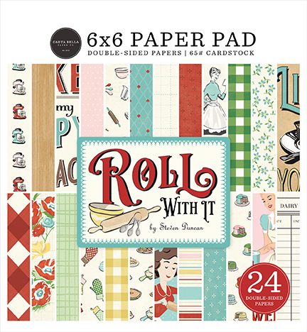 Carta Bella Roll With It 6X6 Paper Pad