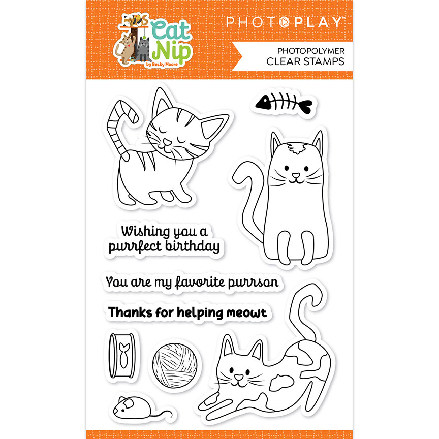 Photo Play Cat Nip Stamps