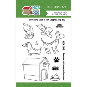 Photo Play Hot Diggity Dog Stamps