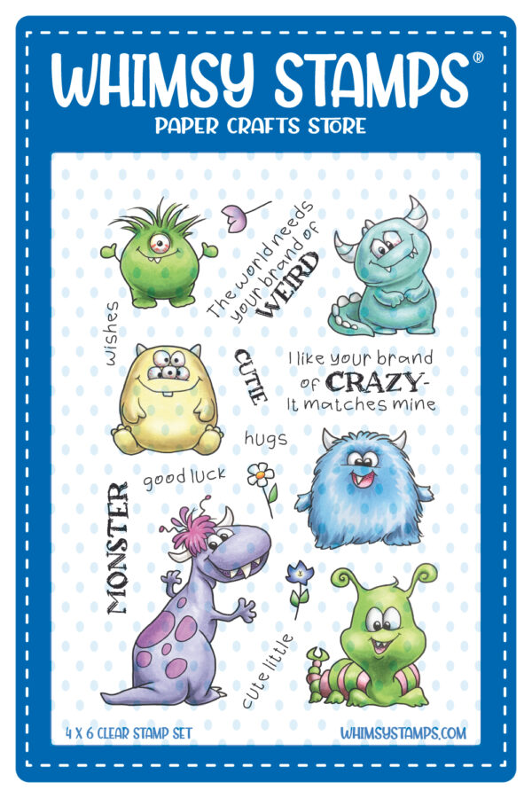 Whimsy Stamp Monster Cuties