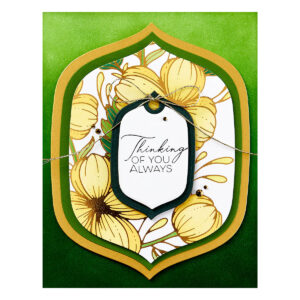 Spellbinders Fresh Picked Labels and Tag Etched Dies From the Sealed 3D Botanicals Collection