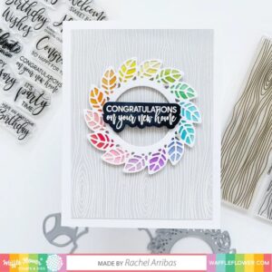 Waffle Flower Stamp/Die Essential Celebrations Combo