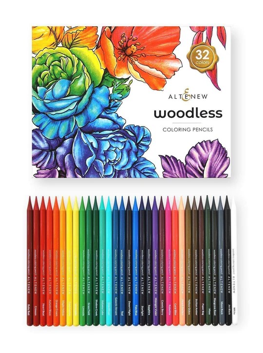 ALTENEW WOODLESS COLORING PENCILS