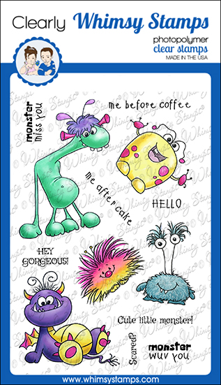 Whimsy Stamp Monster Moods