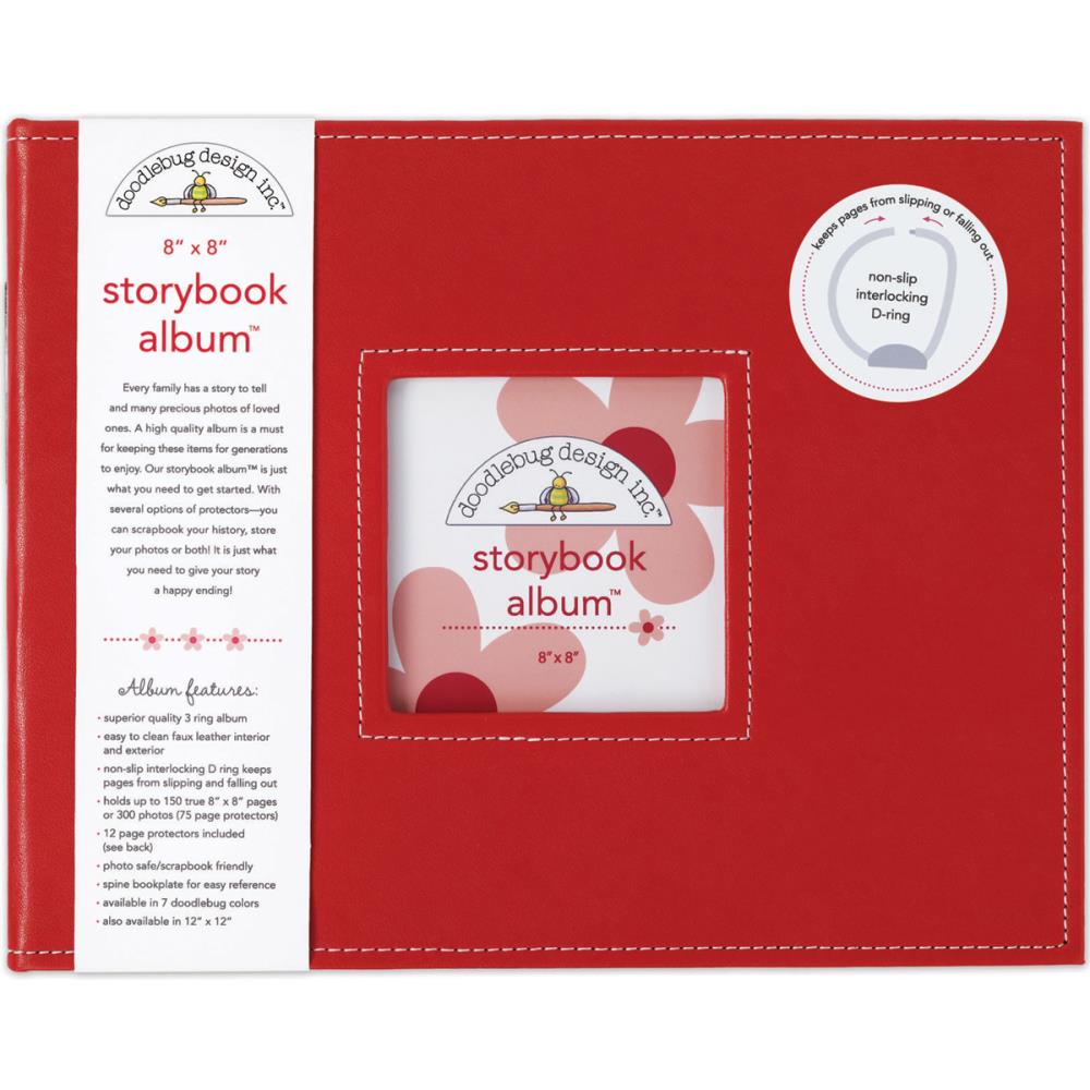 DOODLEBUG 8X8 ALBUM LADYBUG