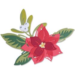 SIZZIX THINLITS LAYERED CHRISTMAS FLOWER