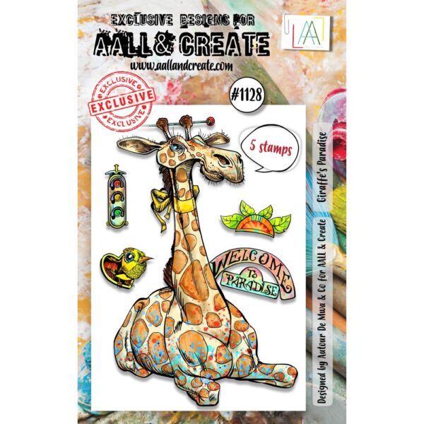 AALL & CREATE STAMP GIRAFFE'S PARADISE