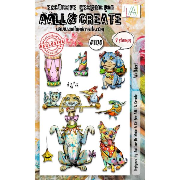 AALL & CREATE STAMP WALKIES!