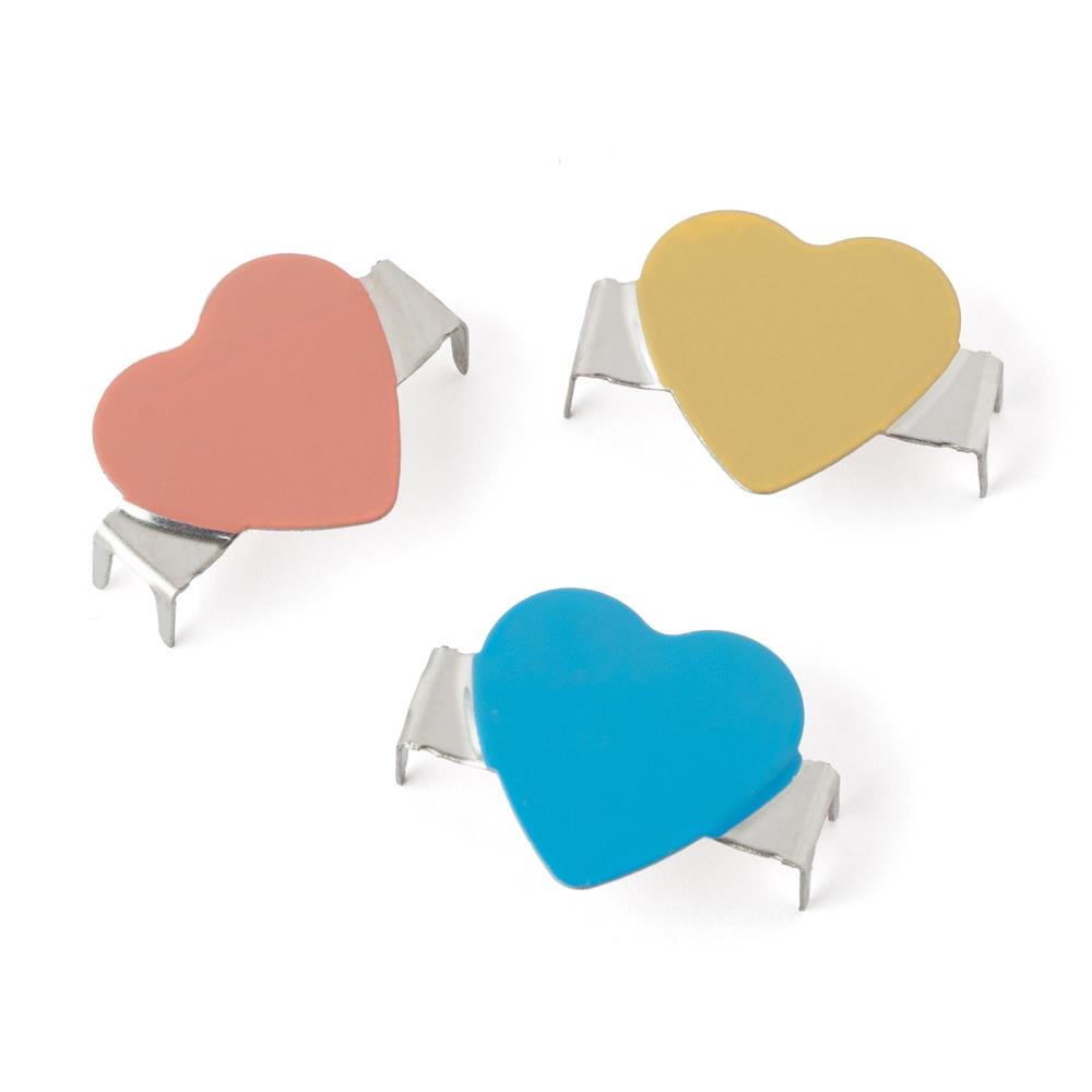 WE R CHARM STAPLER STAPLES HEART MULTICOLOR