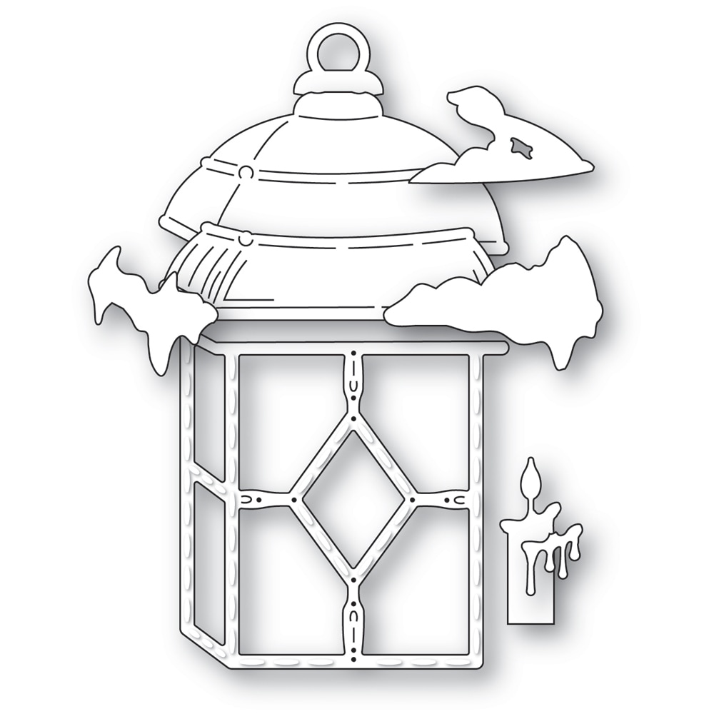 The Memory Box Die Frosted Lantern