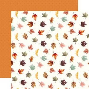 Carta Bella Harvest 12X12 Colorful Leaves