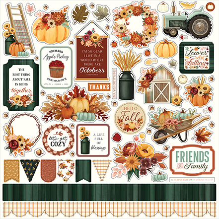 Carta Bella Harvest Element Sticker