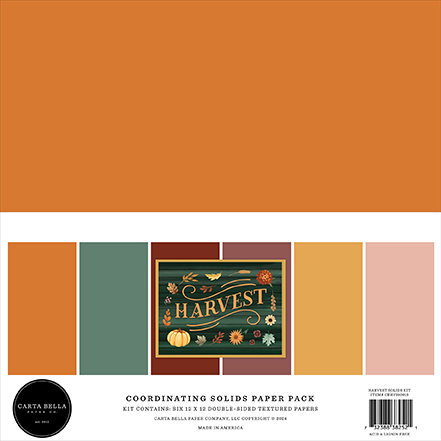 Carta Bella Harvest Solids Kit