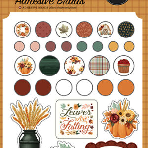 Carta Bella Harvest Adhesive Brads