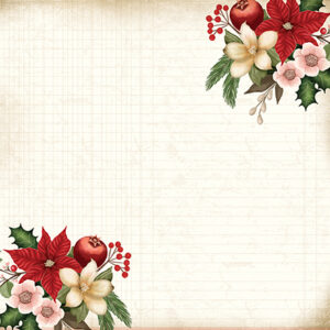 Carta Bella A Vintage Christmas 12X12 3X4 Journaling Cards