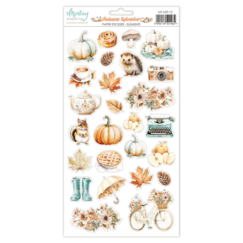 Mintay Autumn Splendor Sticker Elements