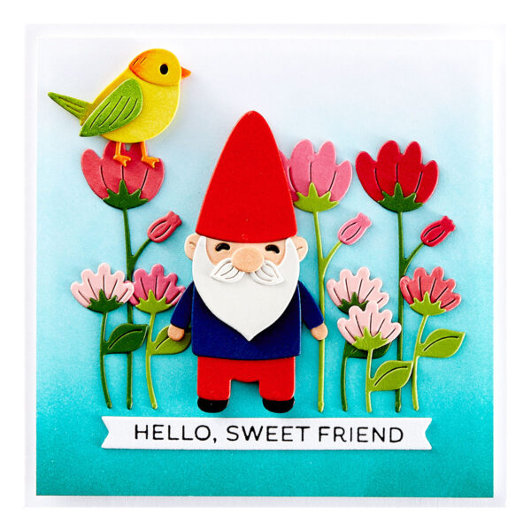 Spellbinders Garden Buddies Etched Dies From the Out and About Collection