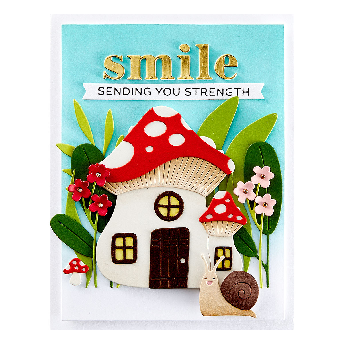 Spellbinders Mushroom Mansion Etched Dies From the Out and About Collection