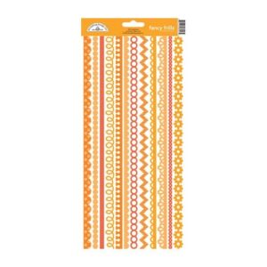 DOODLEBUG FANCY FRILLS TANGERINE