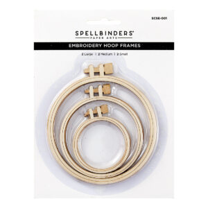 Spellbinders Embroidery Hoop Frames From the Nichol's Needlework Collection