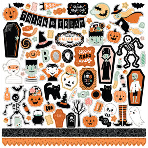 Echo Park Spooktacular Halloween Element Sticker