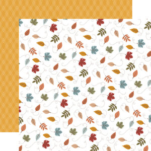 Echo Park Sweater Weather 12X12 Welcome Fall Leaves