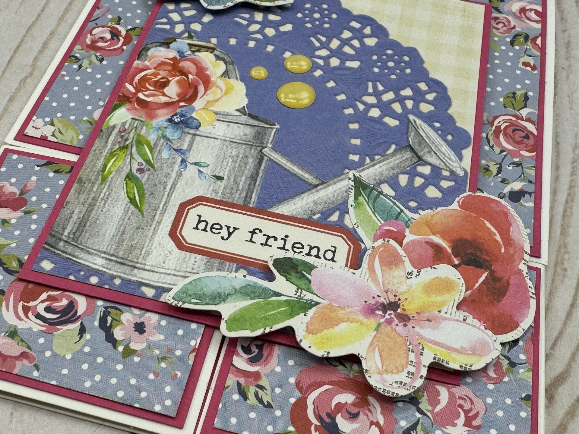 Simple Stories Linen Market Card Kit*