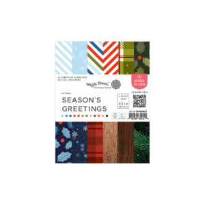 Waffle Flower Season's Greetings Paper Pad