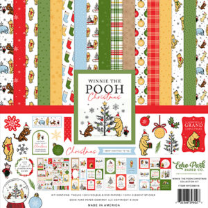 Echo Park Winnie the Pooh Christmasmas Collection Kit