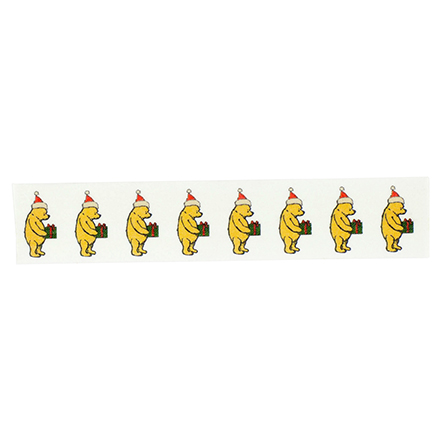 Echo Park Winnie the Pooh Christmasmas Washi Tape Pooh and Present