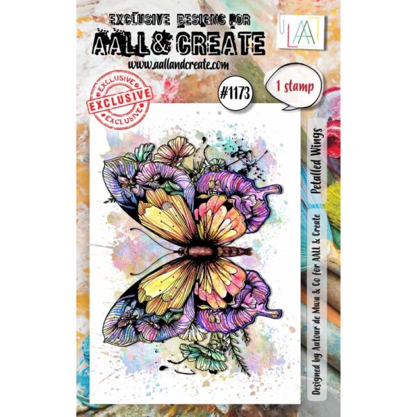 AALL & CREATE STAMP PETTALED WINGS