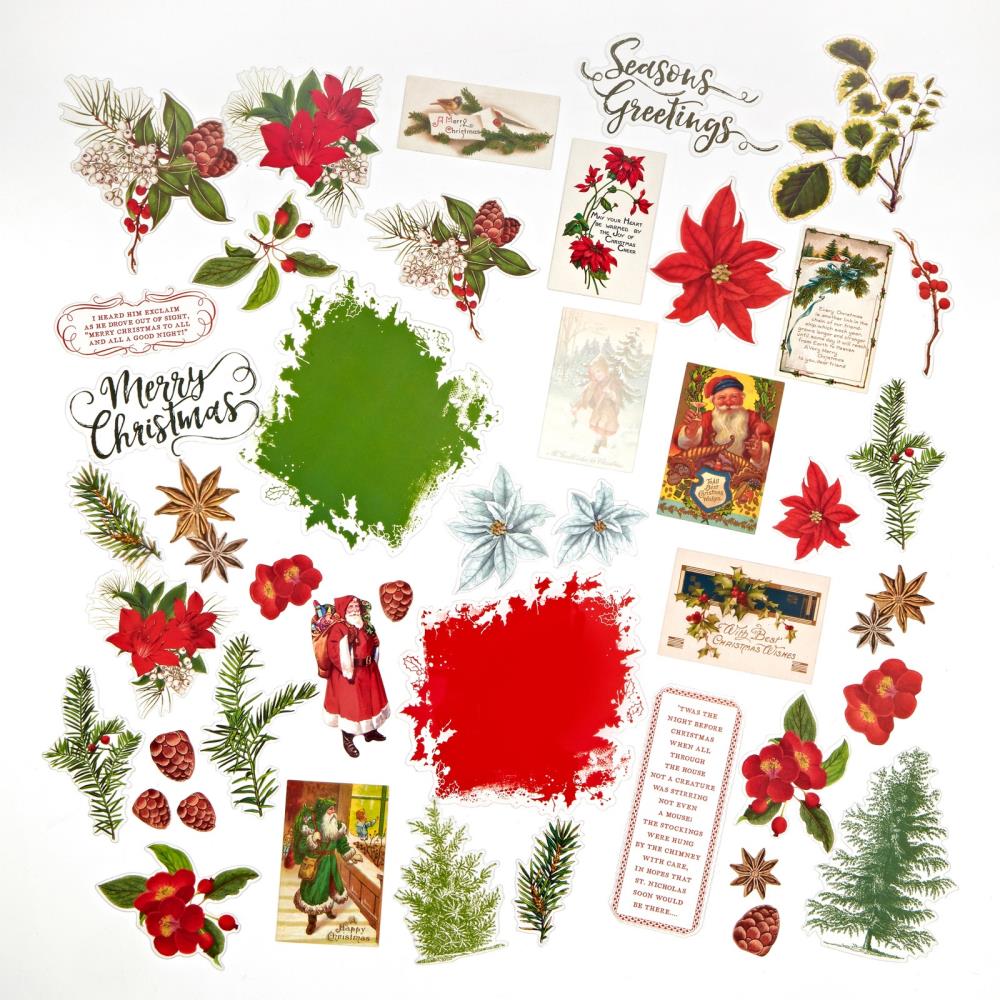 49 & MARKET 12X12 EVERGREEN SEASON ACETATE ASSORTMENT