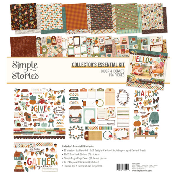 Simple Stories Cider & Donuts Collector's Essential Kit