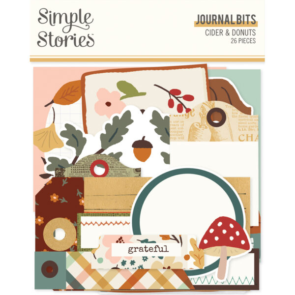 Simple Stories Cider & Donuts Journal Bits & Pieces