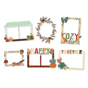 Simple Stories Cider & Donuts Chipboard Frames