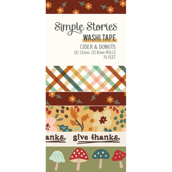 Simple Stories Cider & Donuts Washi Tape