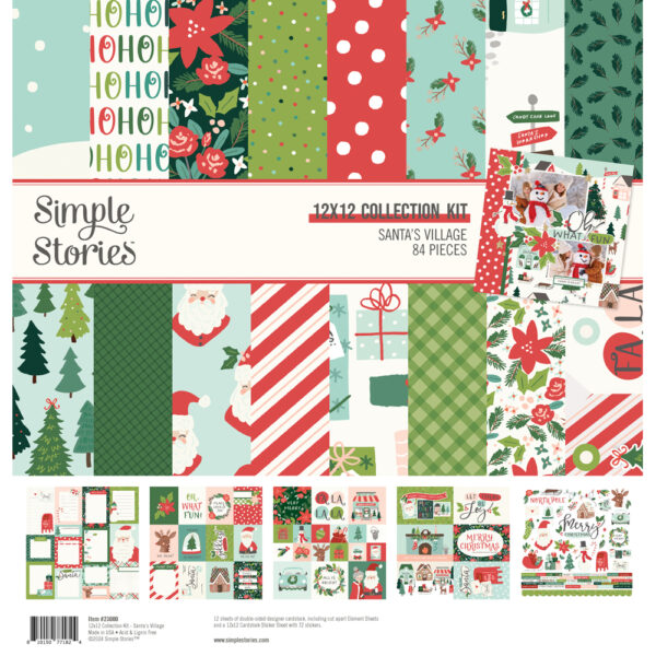 Simple Stories Santa's Village Collection Kit