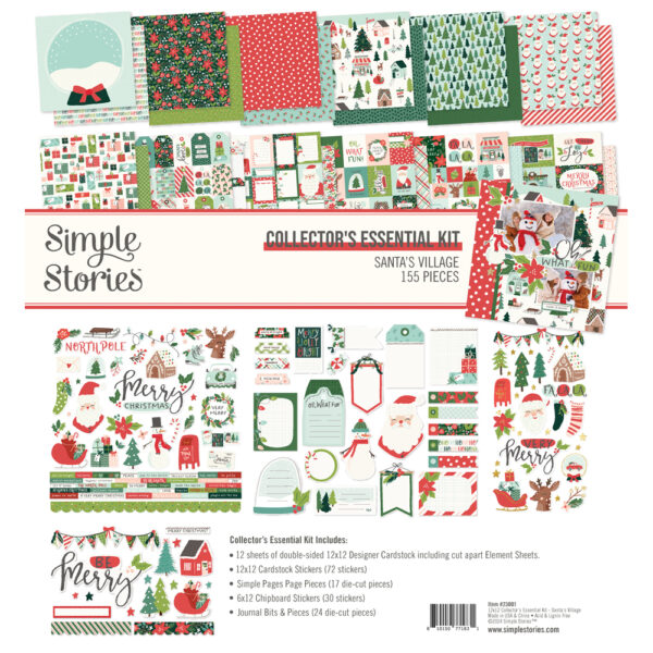 Simple Stories Santa's Village Collector's Essential Kit