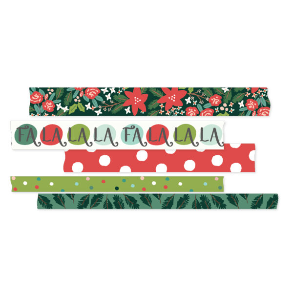 Simple Stories Santa's Village Washi Tape