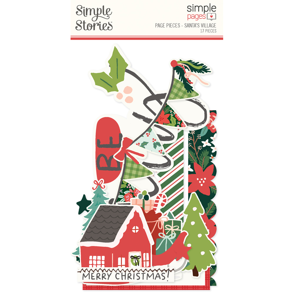 Simple Stories Santa’s Village Simple Stories Simple Pages Page Pieces