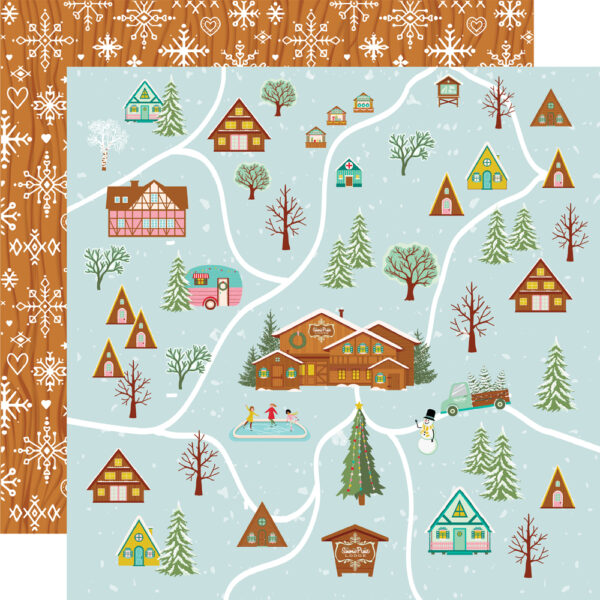 Simple Stories Snow Pine Lodge Simple Stories Snow Flake Wishes