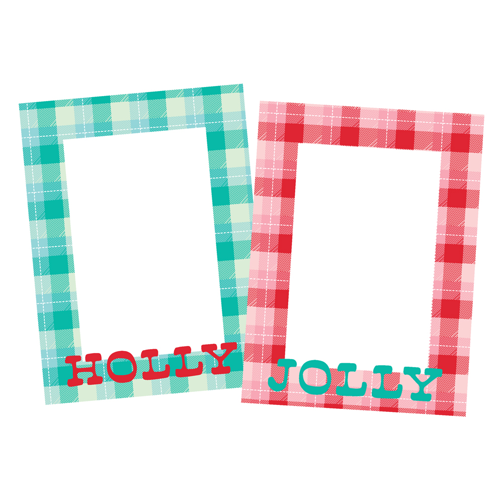 Simple Stories Snow Pine Lodge Chipboard Frames