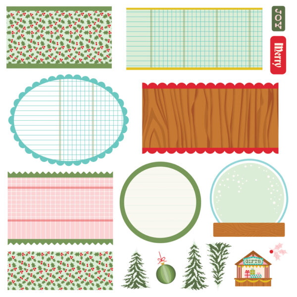 Simple Stories Snow Pine Lodge Simple Stories Simple Cards Card Kit