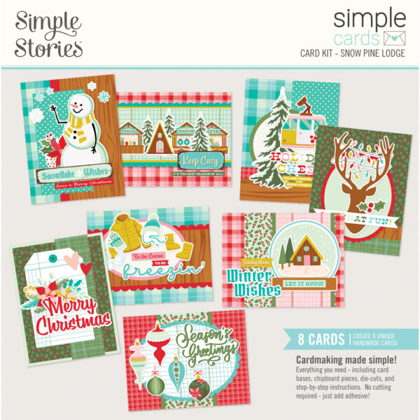 Simple Stories Snow Pine Lodge Simple Stories Simple Cards Card Kit