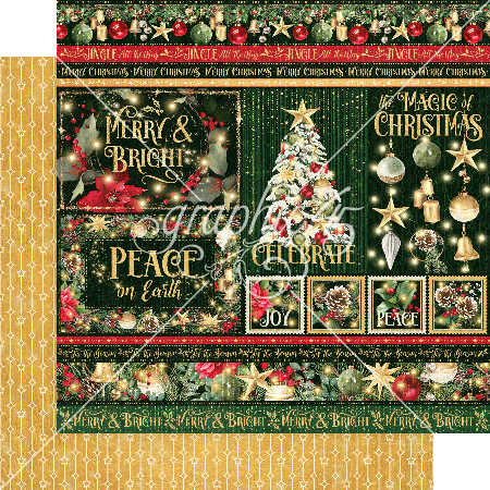 G45 Merry & Bright 12X12 Celebrate Peace