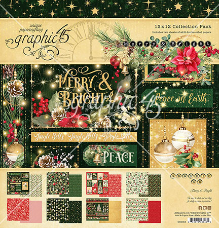 G45 Merry & Bright 12X12 Collection Pack