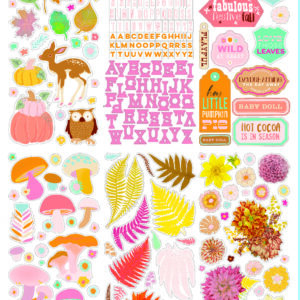 Fancy Pants Amber Autumn Sticker Book