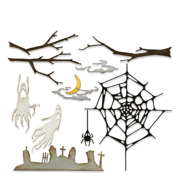 Sizzix Tim Holtz Tim Holtz Thinlits Vault Fright Night