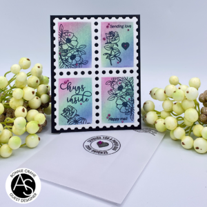 Alex Syberia Stencil Postage Stamps